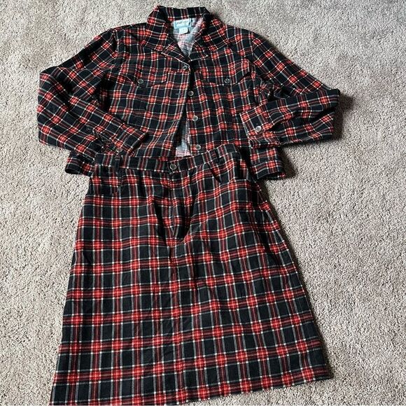 Pendleton Women's Small Plaid Set - Picture 1 of 9